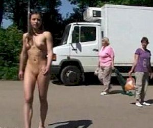 sweet wanton   in public