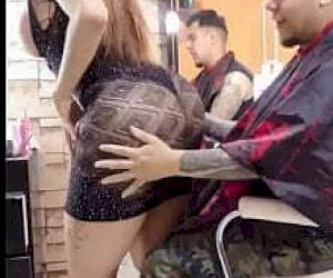 woman with big tits sucks dick in front of the webcam