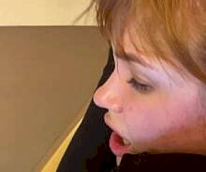 Virgin with a huge dick is fucking a girl at home