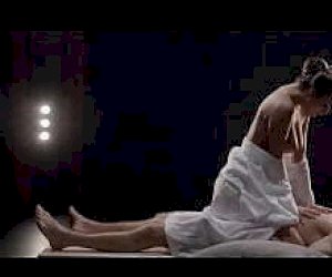 horny  lady with grace with dark hair is having sex like an amazon