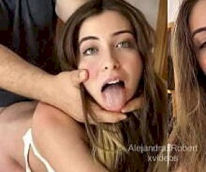 horny  slut  is having missionary sex