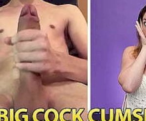 gentleman with a huge dong is handled manually