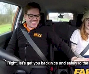 slim redheaded with red hair takes a visitor like an amazon outdoor