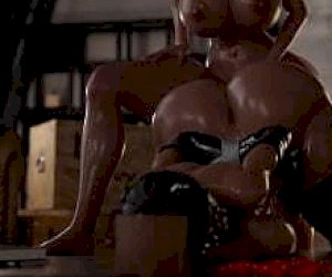 pizda z dużymi melonami jest brana na pieska