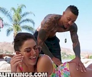 big white girl  has anal sex