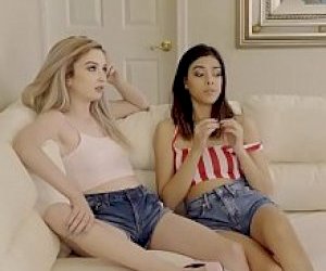 dude  participates in a triangle