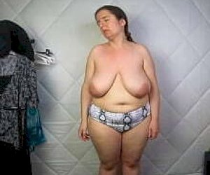 lady looks with big tits