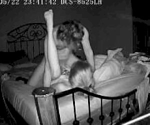 girl without experience masturbates