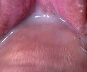 young girlie with dark hair is having hardcore sex at home