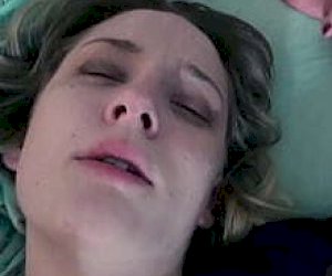 tired mom with blond hair is fuckked doggy style