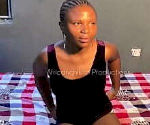 beautiful bitch without experience sucks dick at home