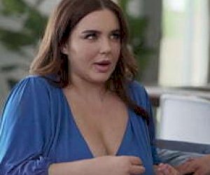 fat Lesbian with dark hair