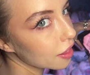 tattooed dolly with blond hair is fuckked doggy style