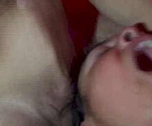 grandmother  is shouting loudly at home