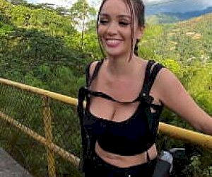 dude with a huge phallus is fucking a girl