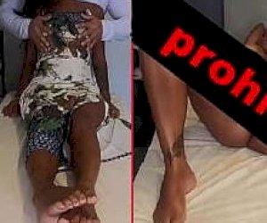 woman without experience masturbates