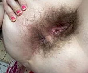 hairy dolly with nice ass experiences intercourse