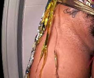 hot mom   in the bathroom