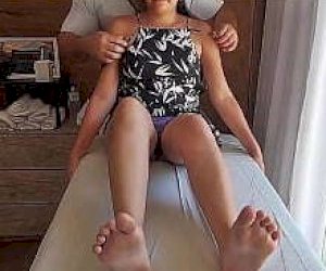 young harlot with nice pussy masturbates