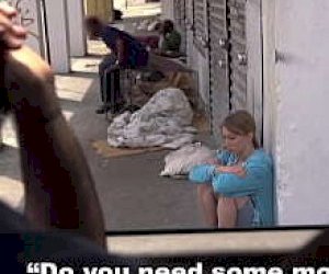 virgin with blond hair fucks