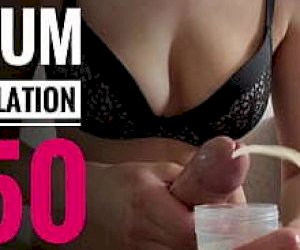 kobitka bez doświadczenia doprowadza do wytrysku