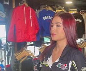 asshole with an impressive cock fucks with a young lady anus at home