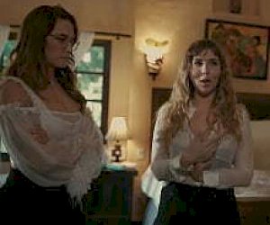 gentleman with a huge tassel ends inside