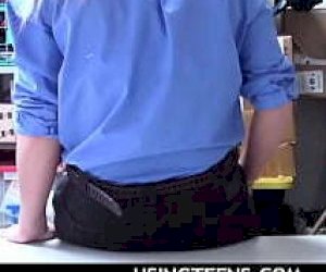 fellow  receives a blowjob