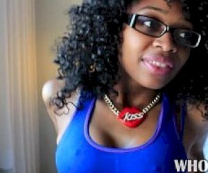 cool babe with a shaved pussy is playing orally