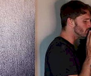 gentleman with an enormous phallus is entertaining