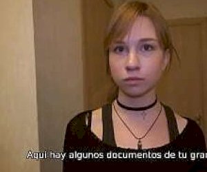 young babe with a shaved pussy