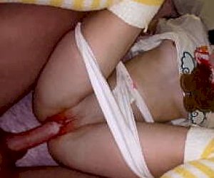 peasant with a huge cock fucks the girl