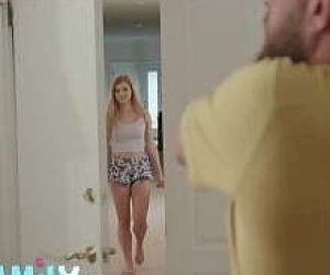 man  is pleasured with her mouth