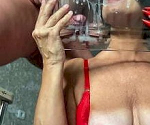 fellow with an enormous dick is cumming