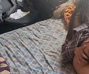 дама неопытная  дома