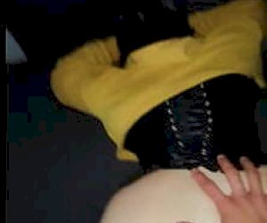 fluffy eighteen with rounded (plumped) shapes is fuckked doggy style