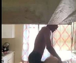 man with an enormous prick is having hardcore sex