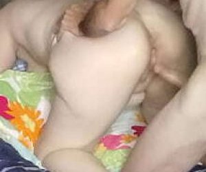 fellow with an enormous pecker fucks with a young lady anus