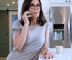 guest with a huge dick is pleasured with her mouth