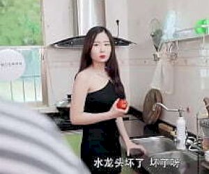 Asian goose about a sexy body is fucking