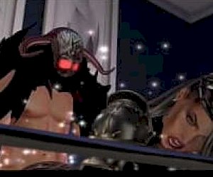 sexy bitch with large tits is fuckked doggy style