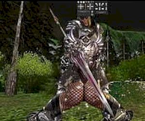 sexy client with dark hair is playing orally in the game