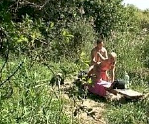 naughty lady without experience having hardcore sex