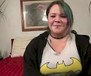 niegrzeczna dziwka mająca doświadczenie startuje w castingu