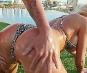 customer  fucks lady in another hole