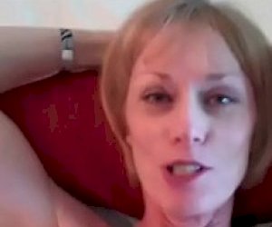 grandmother without experience leads herself ejaculation at home