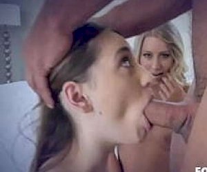 young slut  gets lesson