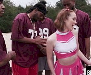 guy with an impressive pecker squirts on her face