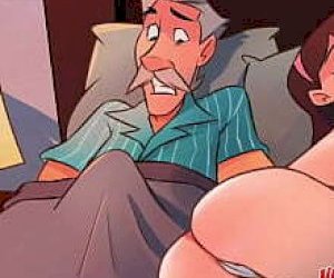 naughty young lady  has sex