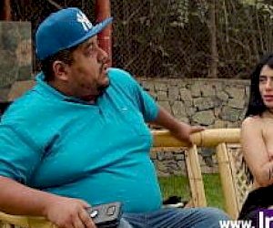 guy with a huge dong is fucking a girl at a party